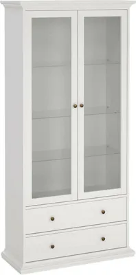 Produktbild von Vitrine - Weißer Schaukasten 41,6x96,2x200,8h cm
