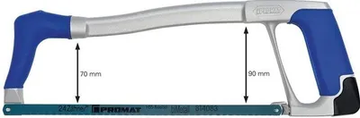 Produktbild von Metallsägebogen Blatt-L.300mm 24 Z./Zoll D-Komfortgriff Aluminiumdruckguss
