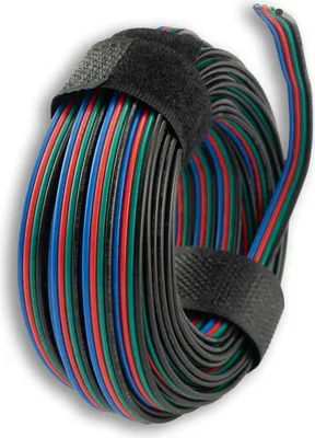 Produktbild von ISOLED Kabel RGB 10m Rolle 4-polig 0.50mm2 H03VH-H AWG20