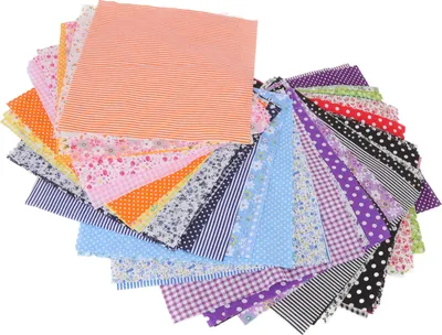 Produktbild von Bavlnené prešívanie tkaniny, kvetinové Patchwork tkaniny, kvetinové prešívanie tkaniny, bavlnené tkaniny, bavlnené remeselné tkaniny, tkaniny pre šitie