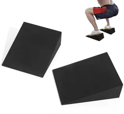 Produktbild von EVA-Schuine Enkelplank - 2 Stücke - für Kniebeugen - Beinbeugung - Krafttraining - verbessert Flexibilität