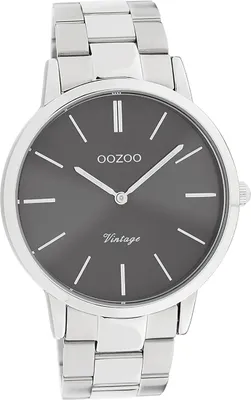 Produktbild von Oozoo Metall Damen Uhr Analog Quarzuhr Armband silber Vintage Series D2UOC20021