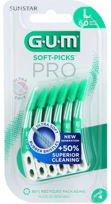 Produktbild von GUM Soft-Picks Pro Large Interdentalbürsten, 60 St. Interdentalbürsten