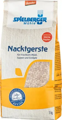 Produktbild von Nacktgerste demeter 1kg 2er Pack
