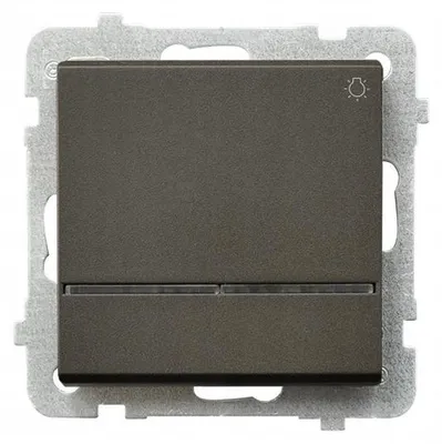 Obrázok produktu pre Ospel ŁP-5RS/m/40, Hnedá, IP20, 250 V, 10 A, 71 mm, 42 mm