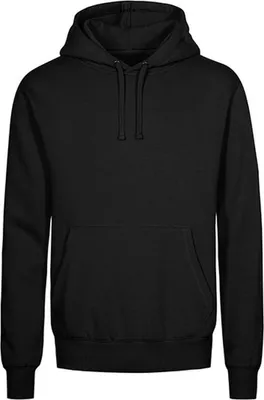 Produktbild von X.O by Promodoro 1680 | Herren X.O Hoody Sweater, Molton-Brushed - Farbe: Black - Größe: 4XL