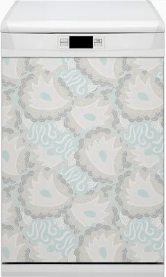 Produktbild von Magnet für Spülmaschine Abwaschbar 45x80 cm Magnet für Spülmaschine Magnetmatte Nachbildung - Blumenpastell