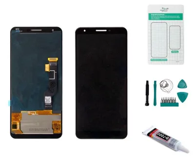 Produktbild von Pixel 3a XL Display schwarz - Set