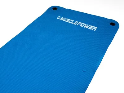 Produktbild von Muscle Power Fitnessmatte Blau 190 x 60 x 1,5 cm