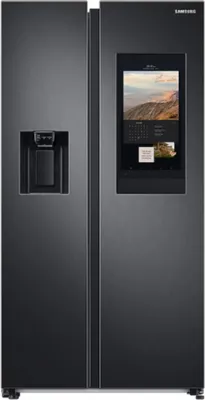 Obrázok produktu pre Samsung RS6HA8891B1, Voľne stojaci, Americké dvere, Čierna, Dotyk, LCD, Temperované sklo