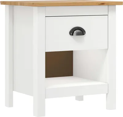 Obrázek produktu pro vidaXL Noční stolky 2 ks. Hill 46x35x49,5 cm borovicový masiv