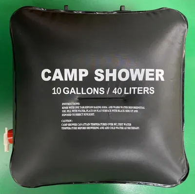 Image de Douche de camping CSH-2L noire