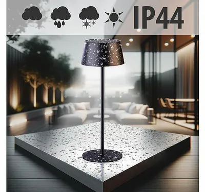 Image de Lampe de table solaire LED 150 lm - 43 cm