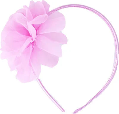 Produktbild von Rosa Blumen-Stirnband für Kinder