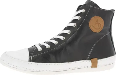 Immagine prodotto di Andrea Conti stivaletto donna sneaker alta casual con highlights 0025902, misura:39 EU, colore:Nero