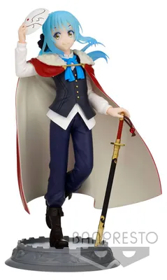 Immagine prodotto di BANDAI - Figura da collezione di Rimuru Tempest con mantello e maschera | TenSura | 20 cm