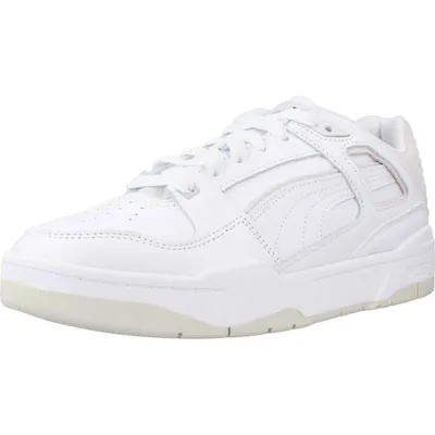 A white Puma Slipstream shoe is shown from a side-angle on a white background.