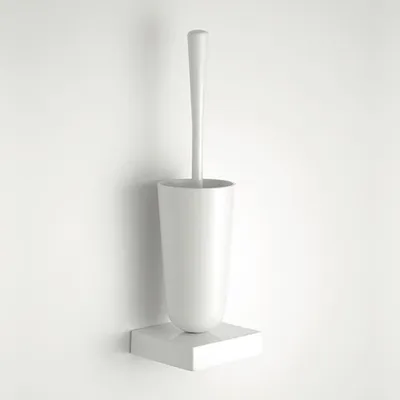 Produktbild von pba 01 WC-Bürstengarnitur aus Nylon, 120x120x438mm
