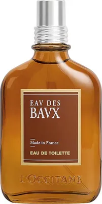 Produktbild von L'Occitane Eau des Baux, Männer, 75 ml, Bergamotte, Olibanum, Zedernholz, Vanille, ALCOHOL - AQUA/WATER - PARFUM/FRAGRANCE - JUNIPERUS VIRGINIANA OIL - COUMARIN - LINALOOL -...