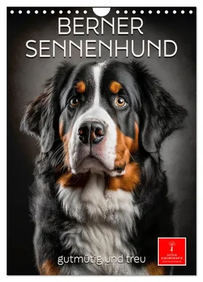 Produktbild von Berner Sennenhund - gutmütig und treu (Wandkalender 2027 DIN A4 hoch), CALVENDO Monatskalender
