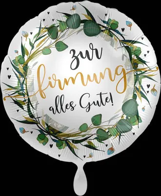 Produktbild von Zur Firmung alles Gute Folienballon 43cm