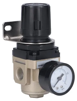 Immagine prodotto di Valvola di regolazione della pressione dell'aria G3/8 Regolatore pneumatico con manometro 0,05-0,85 MPa AR3000-03