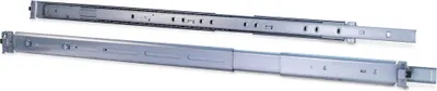 Obrázek produktu pro Inter-Tech Teleskopische Gleiter für Rack - Grau - 1U - 48.3 cm (19")
