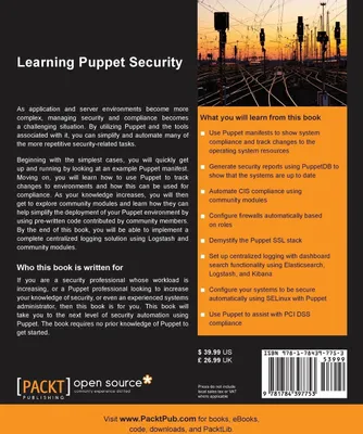 Produktbild von Learning Puppet Security