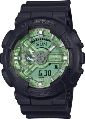 Produktbild von Casio G-Shock GA-110CD-1A3, Wasserfest