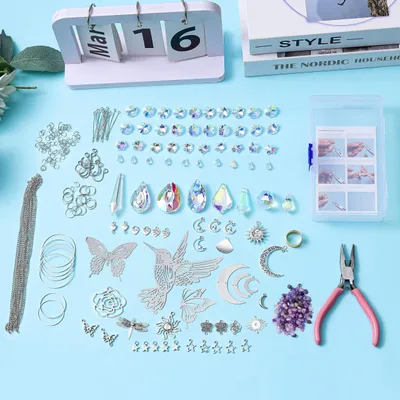 Obrázok produktu pre Sada na výrobu lapača slnka 420 kusov, krištáľ, pre okennú dekoráciu, DIY