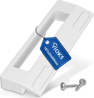 Produktbild von Handgriff Türgriff universal 187mm für 90-172mm Schraubenabstand für Kühlschrank