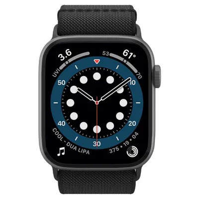Zdjęcie produktu dla Spigen Fit Lite Apple Watch 6 / 7 / 8 / 9 / 10 / Se / Ultra 1 / 2 (44 / 45 / 46 / 49 Mm) Black