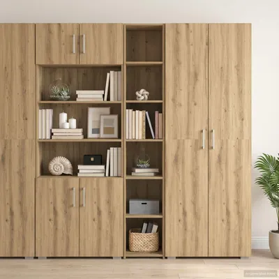 Obrázok produktu pre vidaXL Vysoká skriňa Artisan – dub 30 x 41 x 185 cm drevotrieska