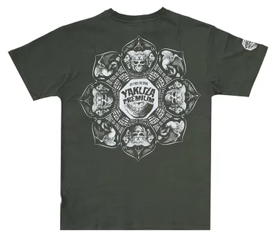 Produktbild von Yakuza Premium Herren T-Shirt 4000 olive grey L
