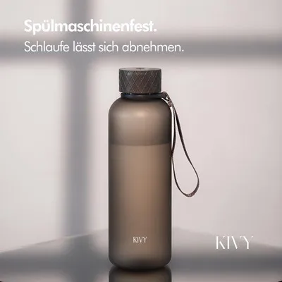 Productafbeelding van KIVY Drinkfles 650 ml van Tritan, lekvrij en vaatwasmachinebestendig