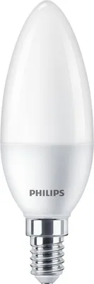 Productafbeelding van Philips Gloeilamp, 60 Watt, B38 fitting, E14, 7 Watt, 60 Watt, E14, 806 lumen, 15000 uur, Warm wit licht