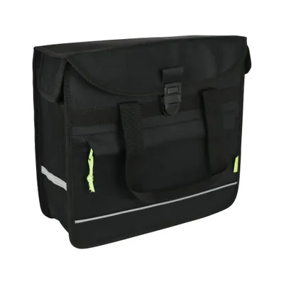 Produktbild von Dresco 5251703, Fahrradtasche, Nylon, Kunststoff, Schwarz, Grün, 15 l, China, 34 mm