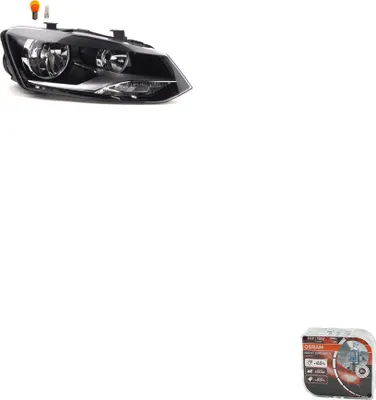Immagine prodotto di Johns, Fari + Laser Osram Night Breaker adatto per VW Polo 6R destra 6R1941008E 6R1941008F