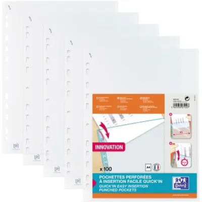 Obrázok produktu pre OXFORD 3045050074561 Prospekthüllen QUICK'IN glatt