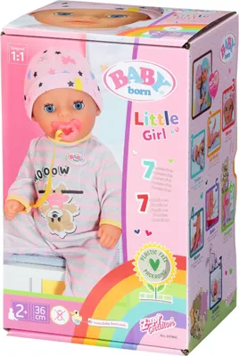 Produktbild von BABY born Little Girl 36 cm Puppe mit 7 Funktionen ab 2