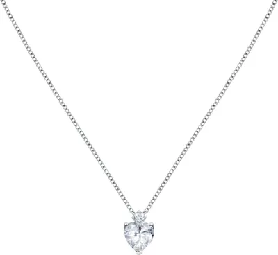 Produktbild von Romantische Tesori Herz Silber Halskette SAIW158