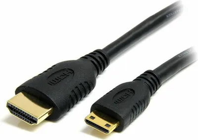 Obrázek produktu pro StarTech.com HDACMM50CM, 0,5 m, HDMI Typ A (standardní), HDMI Type C (Mini), 3D kompatibilita, Audio Return Channel (ARC), Černá