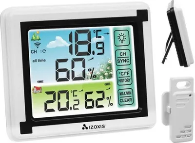 Produktbild von Bemi Funk Drahtloses Wetterstation Aussensensor Hygrometer Thermometer
