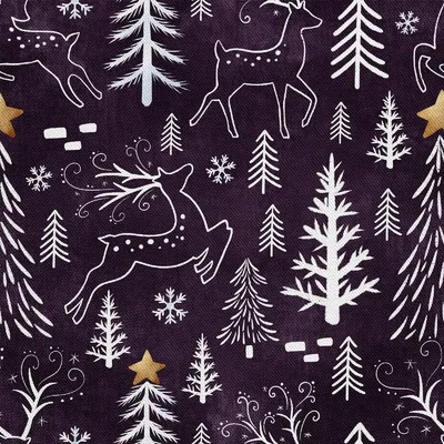 Produktbild von OUTDOOR DEKOSTOFFE OXFORD - Motiv Weihnachtsferien | DX1886