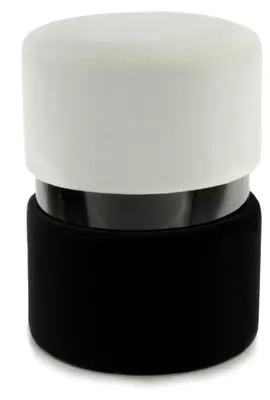 Imagen del producto de Puf de almacenamiento Gipsy 800 en terciopelo crema y
