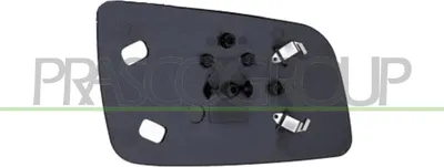 Produktbild von PRASCO Spiegelglas Außenspiegel Links für OPEL Astra G CC (T98) Asphärisch OP0177504