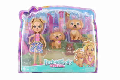 Obrázek produktu pro Enchantimals City Tails HHB85, Módní panenka, Ženy, 4 rok/roky, Dívka, 170 mm, Různé barvy