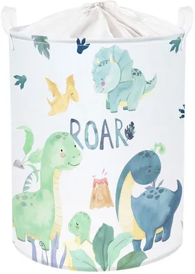 Produktbild von Wasskorb für Kinder, wasserdicht, 36x45cm, Dino Muster
