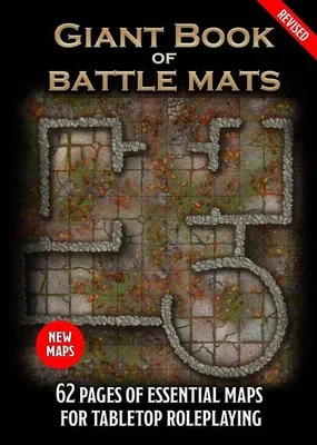 Produktbild von Famanu Battle Mats Buch - 62 e Fantasiekarten für RPG