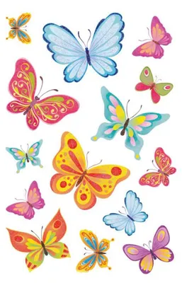 Imagen del producto de HERMA 15732. Calcomanía decorativa HERMA "Época de mariposas"